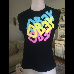 OBEY women’s sleeveless top size L